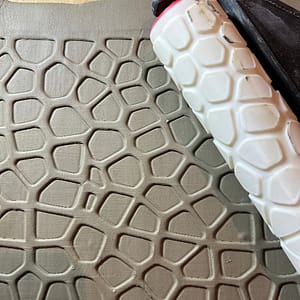 Voronoi-clay-impression